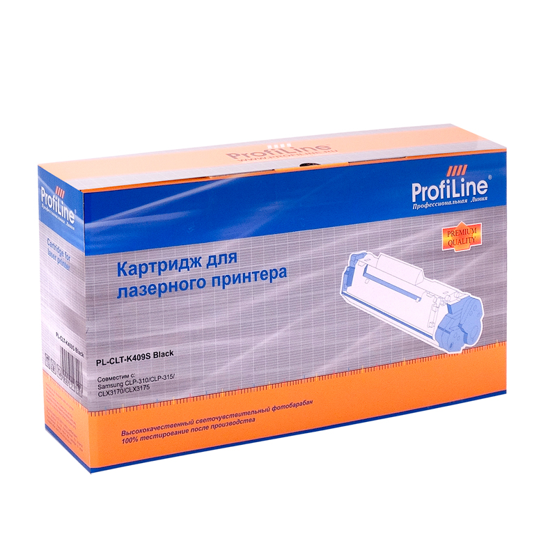 

Картридж для лазерного принтера Profiline (PL-CLT-K409S) черный, совместимый