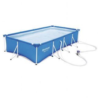 

Бассейн BestWay 56424 каркасный 400х211х81см (5700л), Синий