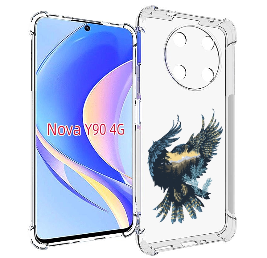 

Чехол MyPads мирок в соколе для Huawei Nova Y90 (CTR-LX1) / Enjoy 50 Pro, Tocco
