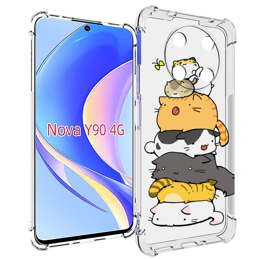 

Чехол MyPads много-маленьких-котиков для Huawei Nova Y90 (CTR-LX1) / Enjoy 50 Pro, Tocco