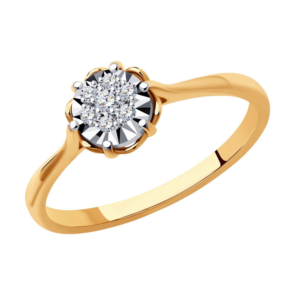 

Кольцо из золота р. , SOKOLOV Diamonds 1012159, бриллиант, 1012159