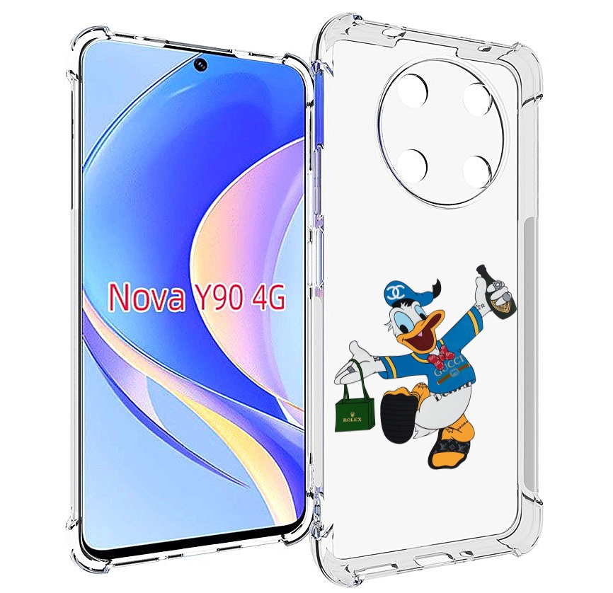 

Чехол MyPads модный-дональд-дак для Huawei Nova Y90 (CTR-LX1) / Enjoy 50 Pro, Tocco