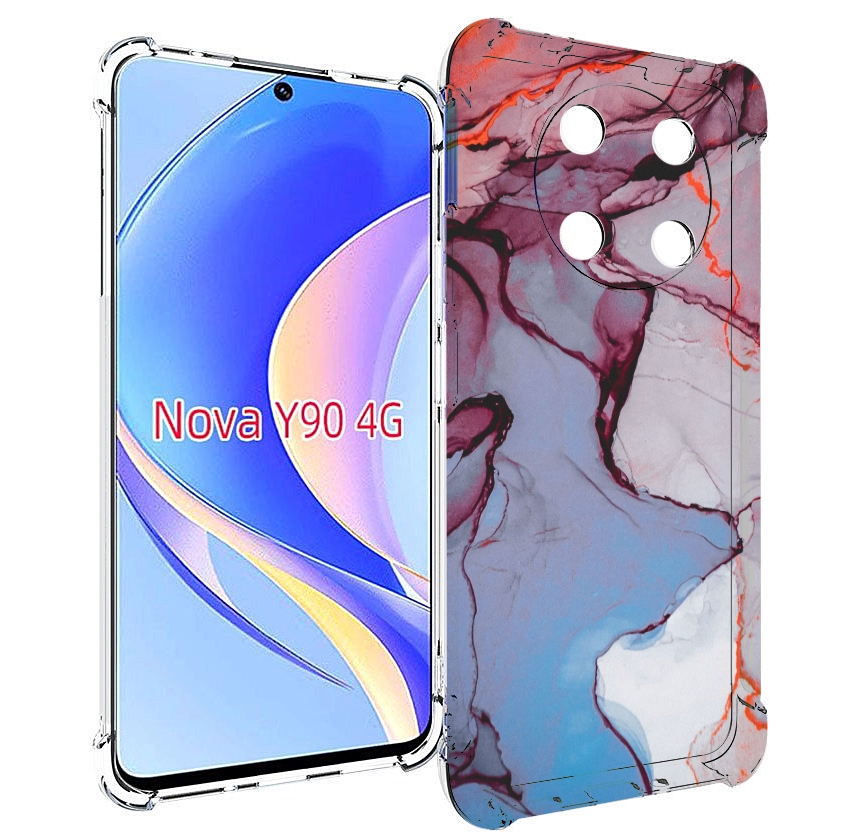 

Чехол MyPads мраморный рисунок для Huawei Nova Y90 (CTR-LX1) / Enjoy 50 Pro, Tocco
