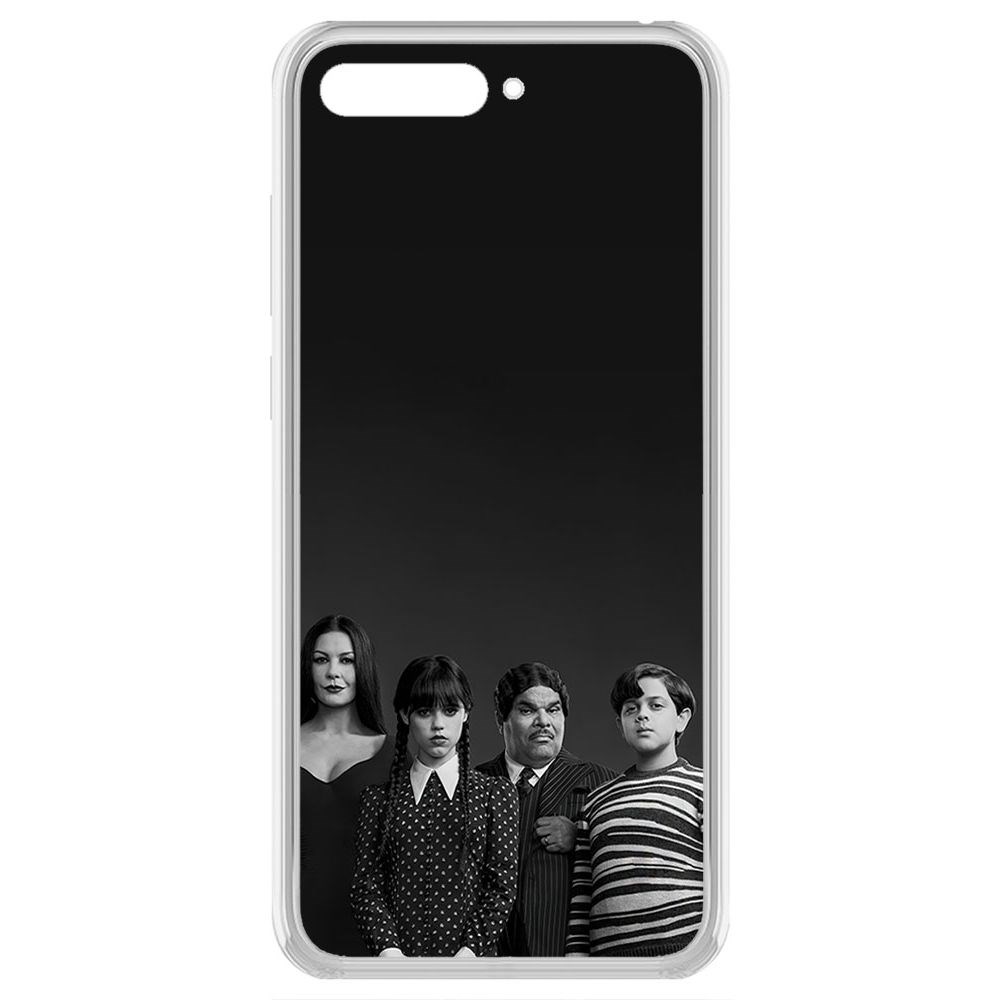 

Чехол-накладка Krutoff Clear Case Уэнсдей Аддамс - Семейка Аддамс для Huawei Y6 (2018)