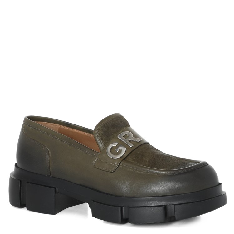 

Лоферы женские GIANNI RENZI GR444V хаки 38 EU, GR444V