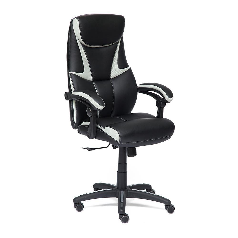 

Tetchair CAMBRIDGE кож/зам/ткань, черный/св.серый, 36-6/14, Белый;черный