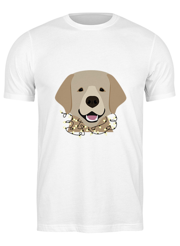 

Футболка женская Printio Собака белая 2XL, Собака