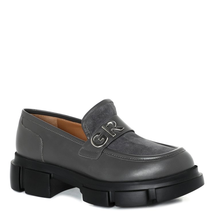 Лоферы женские GIANNI RENZI GR444V серые 41 EU