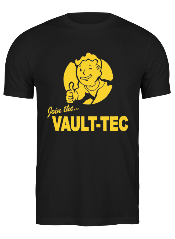 

Футболка мужская Printio Fallout vault-tec 654599 черная L, Черный, Fallout vault-tec 654599