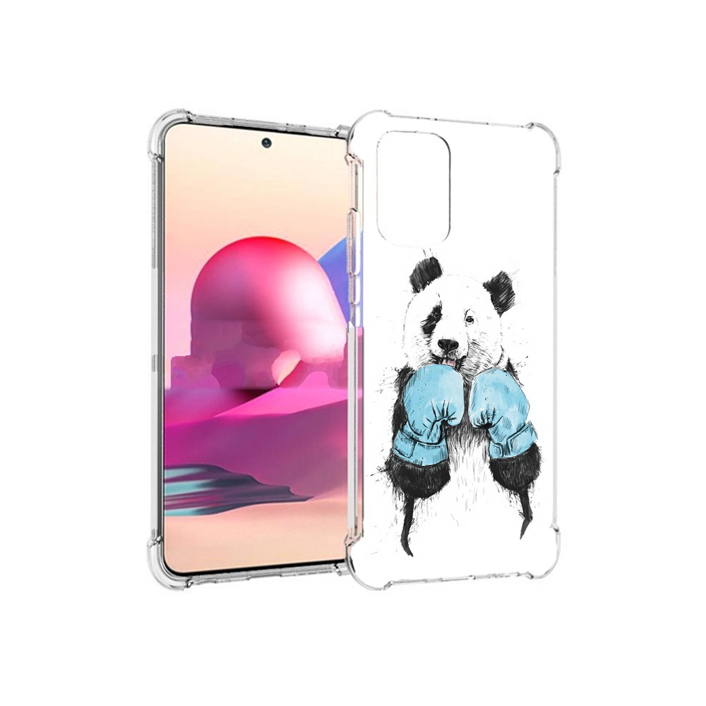 

Чехол MyPads Tocco для Xiaomi Redmi Note 10S панда боксер (PT158704.257.531), Прозрачный, Tocco