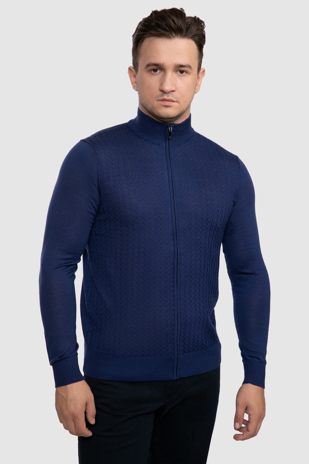 

Кардиган мужской Kanzler 20W-CZBL17-T/90 синий 2XL, 20W-CZBL17-T/90