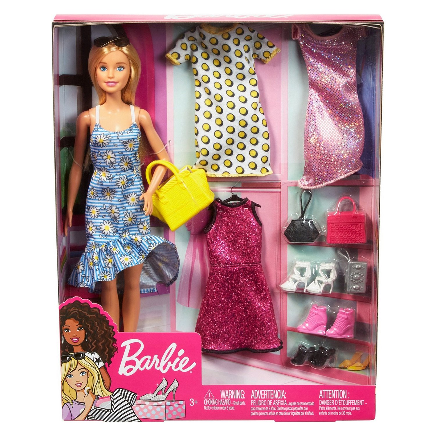 фото Игровой набор mattel barbie мода с аксессуарами gdj40