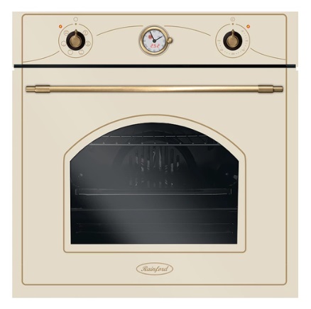 

Встраиваемый электрический духовой шкаф Rainford RBO 3616 R SL бежевый, RBO 3616 R SL