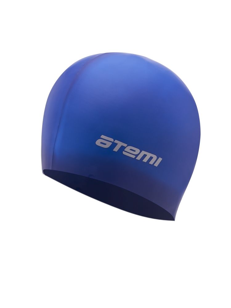 Шапочка для плавания Atemi SC110 темно-синяя