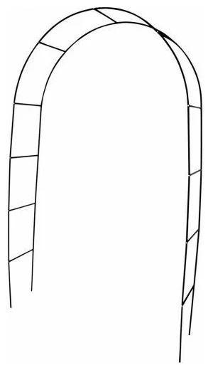 Арка садовая металлическая 140х37х240см