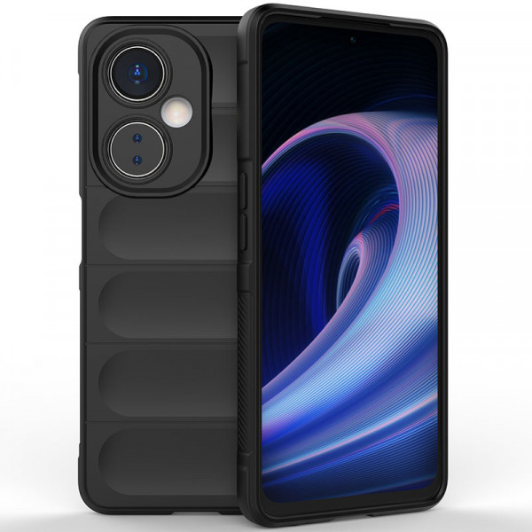 

Чехол RosCase Flex Silicone для OnePlus Nord CE 3 с микрофиброй, Черный