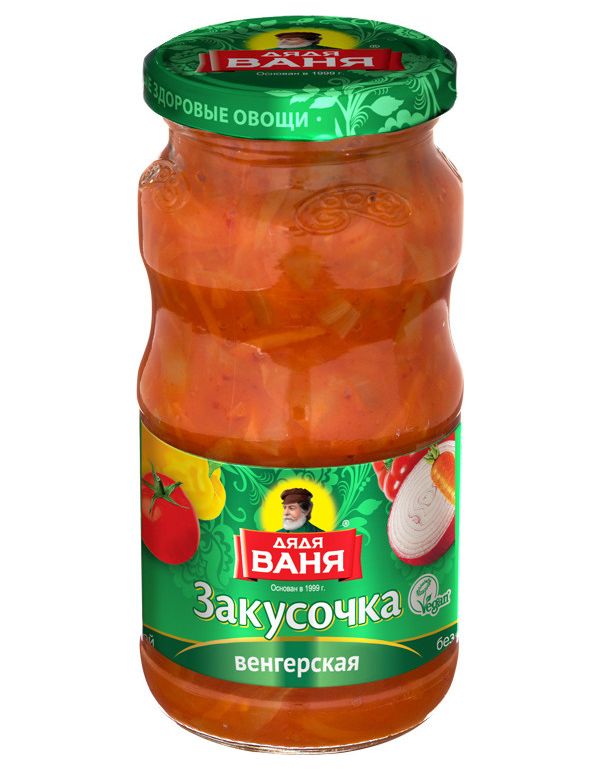 

Закуска овощная Дядя Ваня Ростовская 460 г