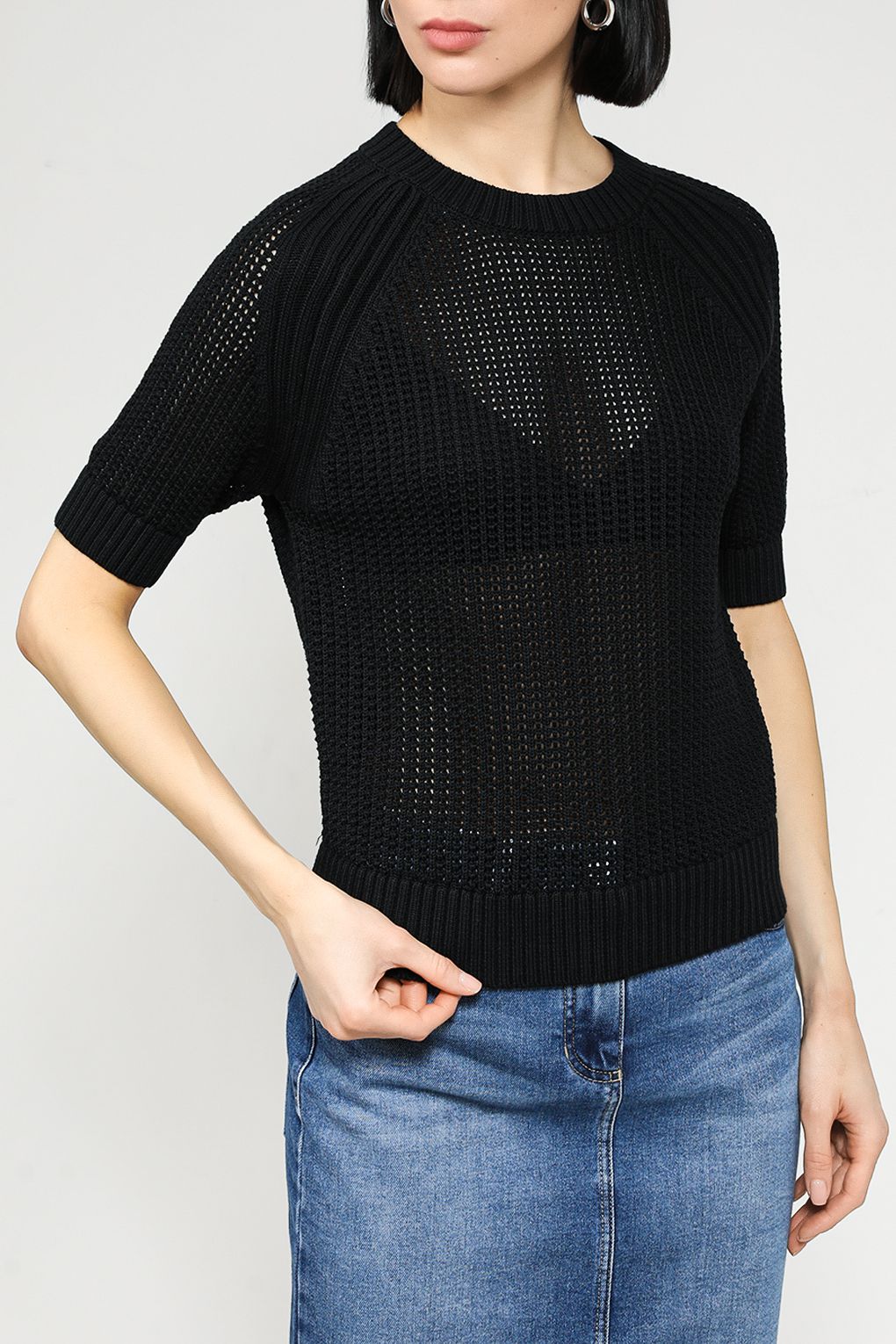 

Джемпер женский Belucci BL2404T14165CD черный L, BL2404T14165CD