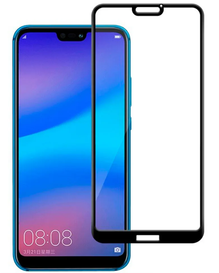 

Защитное стекло на Huawei P20 Pro/Plus, 9D, черный, X-case