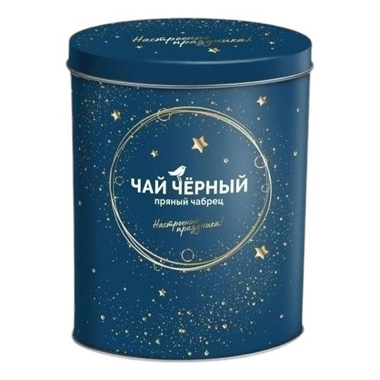 Чай черный АШАН Красная птица пряный чабрец листовой 50 г 249₽