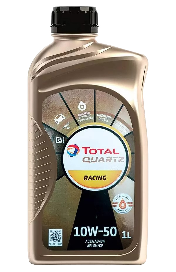 фото Total моторное масло синтетическое quartz racing 10w-50, 1л замена номеру 166256 213770