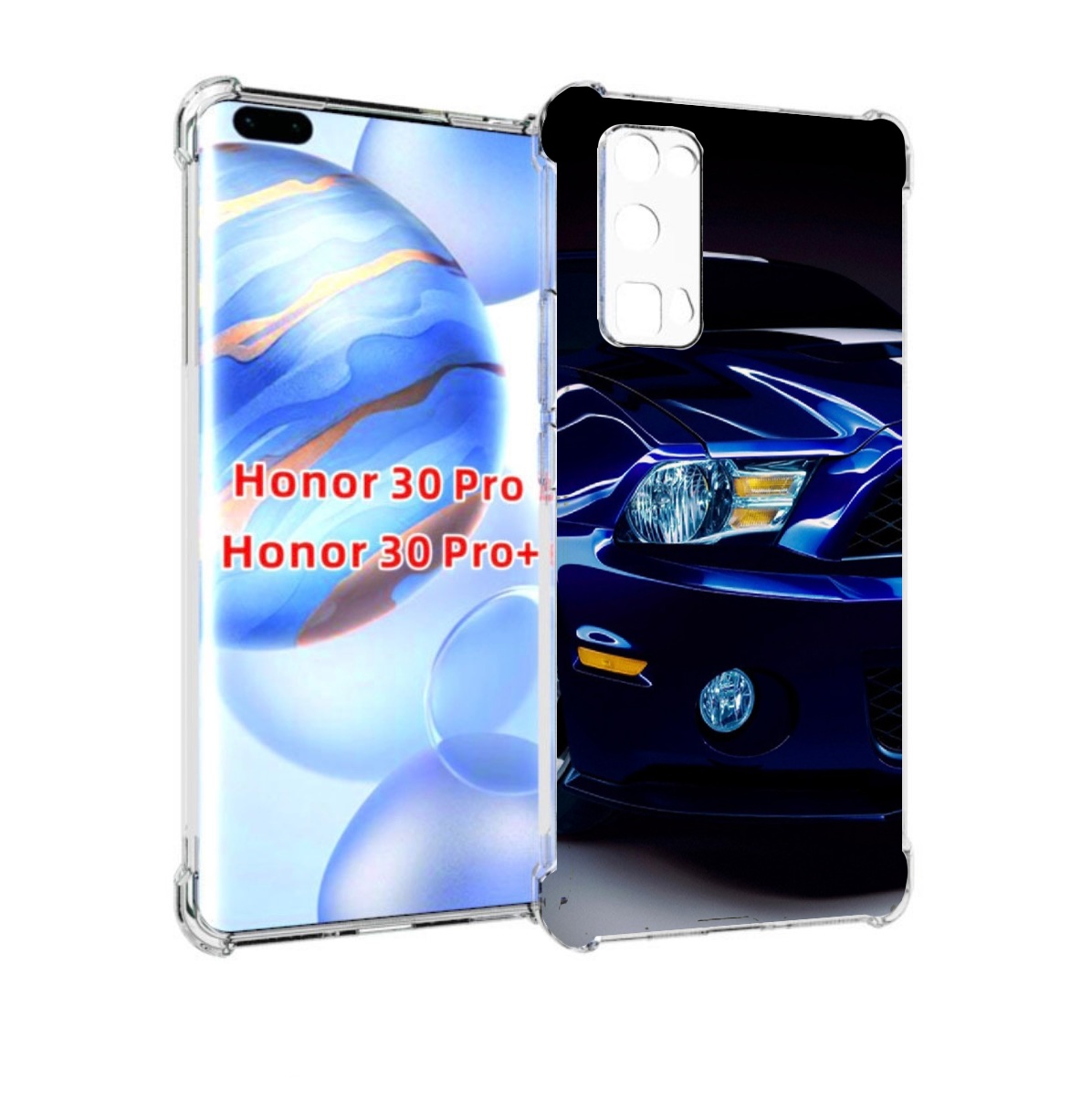 

Чехол бампер MyPads Синяя-машина для Honor 30 Pro, Прозрачный, Tocco