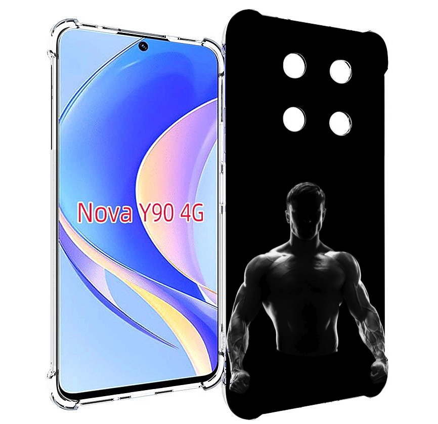 

Чехол MyPads накаченный мужчина в тени мужской для Huawei Nova Y90 (CTR-LX1), Tocco