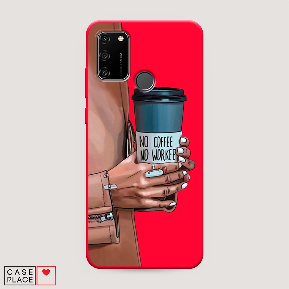 

Чехол Awog на Honor 9A "No coffee", Разноцветный, 612353-1