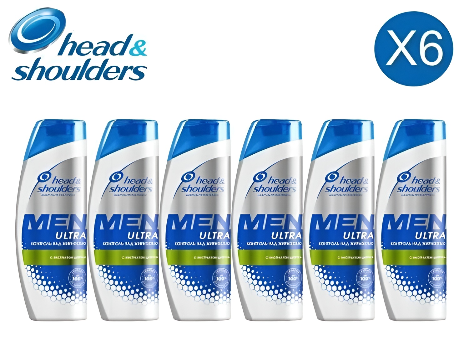 Шампунь Head & Shoulders Цитрус MEN против перхоти 6шт по 400мл