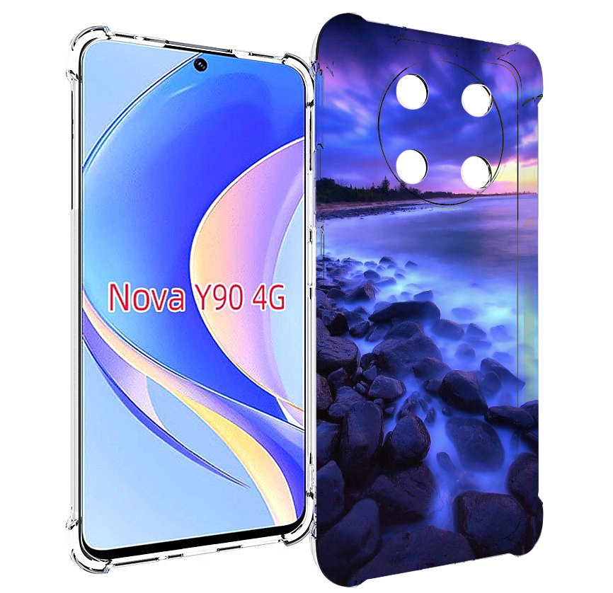 

Чехол MyPads неоновый берег для Huawei Nova Y90 (CTR-LX1) / Enjoy 50 Pro, Tocco