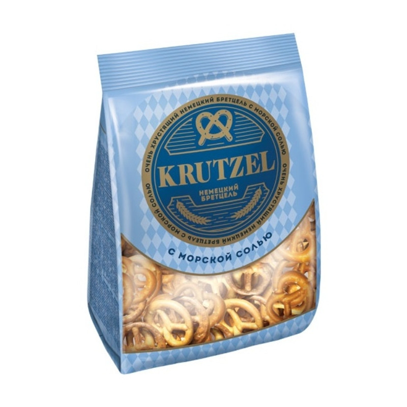 

Крекер крендельки Krutzel Бретцель с солью, 250г ПК015, (3шт.)