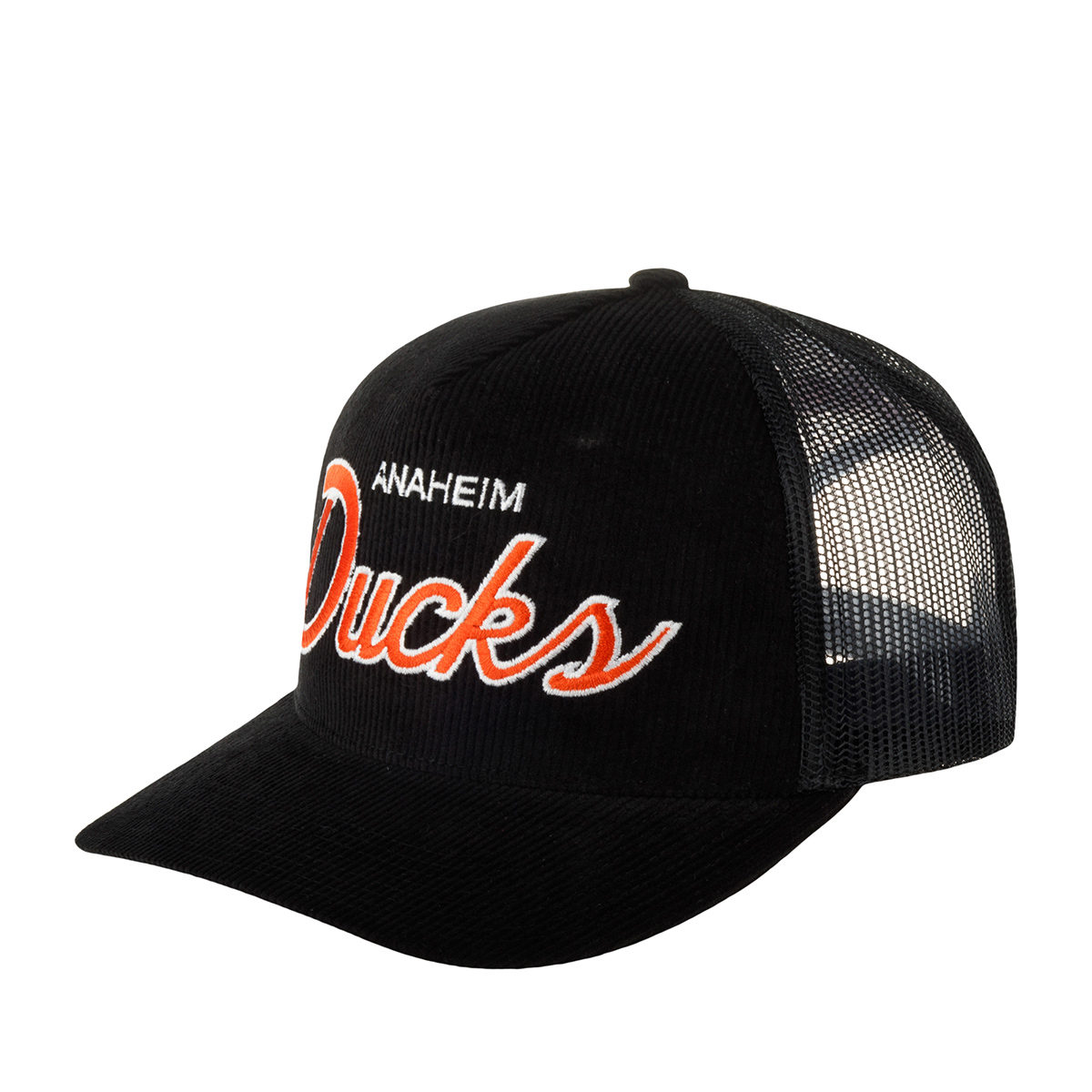 Бейсболка унисекс Mitchell&Ness HHSS6005-ADUYYPPPBLCK Anaheim Ducks NHL черная, one size