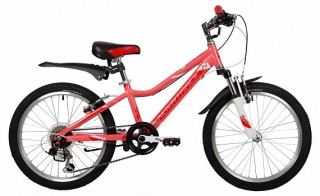 Велосипед для подростков NOVATRACK 20AH6V.NOVARA.CRL22 коралловый
