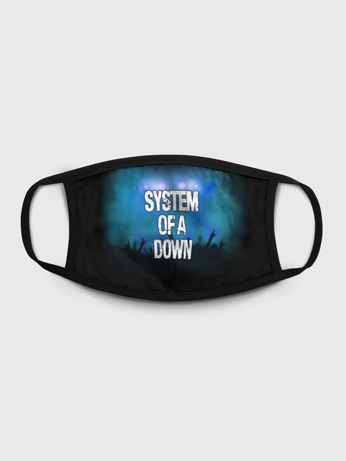 

Многоразовая маска унисекс Burnettie System Of A Down, Разноцветный, System Of A Down