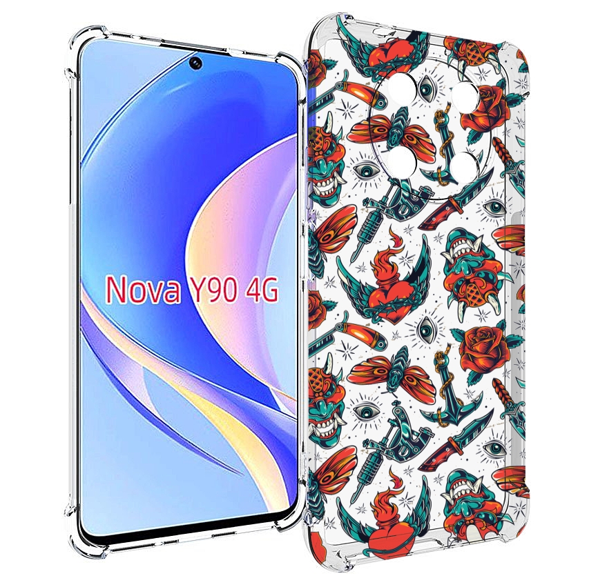 

Чехол MyPads олд-скул-пак для Huawei Nova Y90 (CTR-LX1) / Enjoy 50 Pro, Tocco