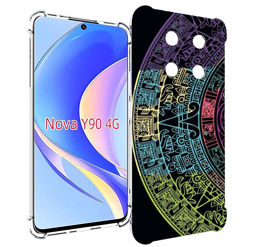 

Чехол MyPads орнамент полукруга для Huawei Nova Y90 (CTR-LX1) / Enjoy 50 Pro, Tocco