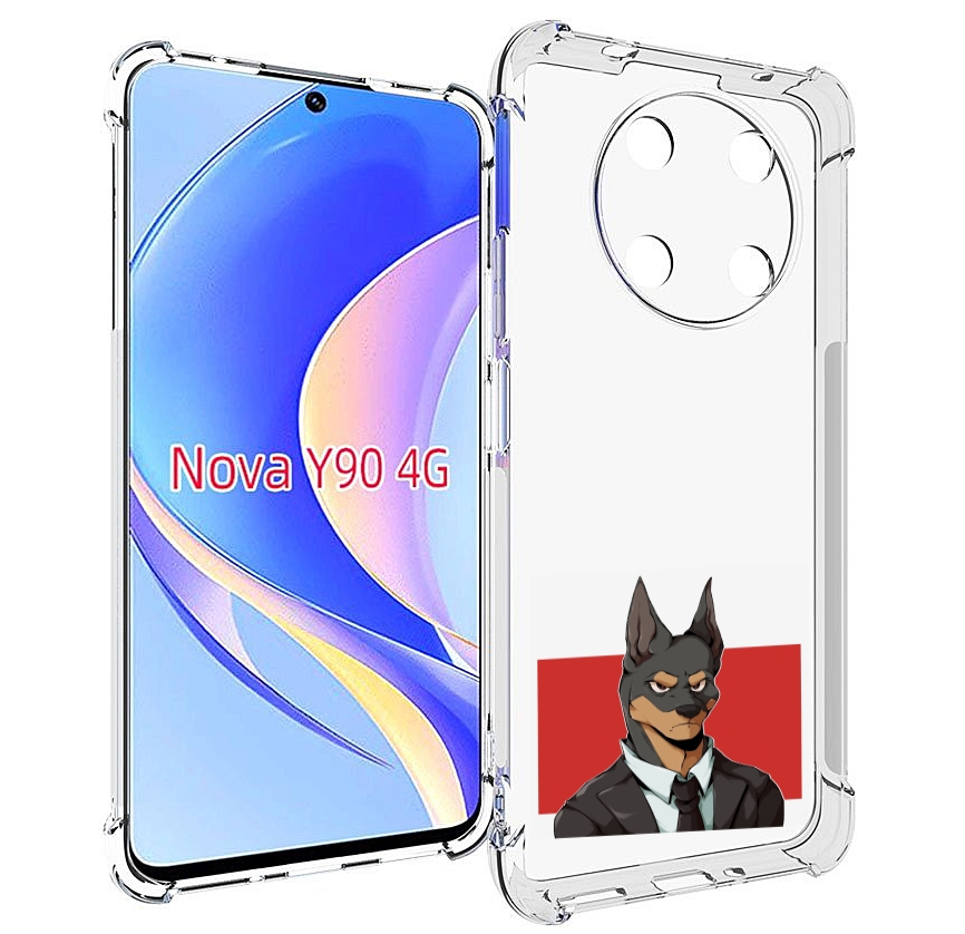 

Чехол MyPads офисный работник собака для Huawei Nova Y90 (CTR-LX1) / Enjoy 50 Pro, Tocco
