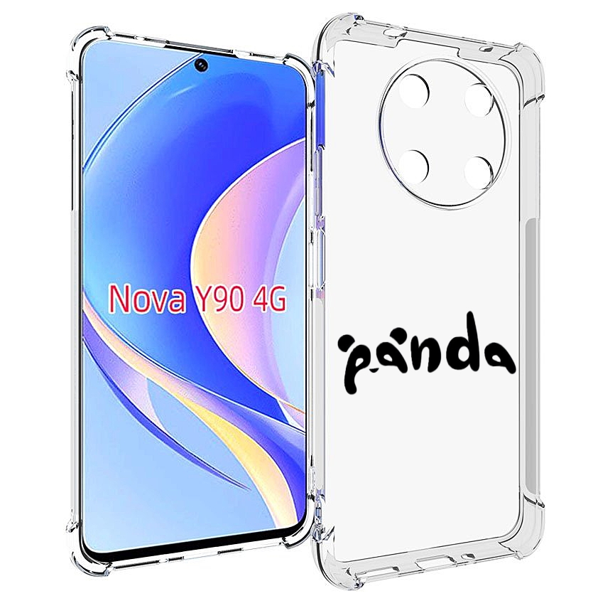 

Чехол MyPads панда надпись для Huawei Nova Y90 (CTR-LX1) / Enjoy 50 Pro, Tocco