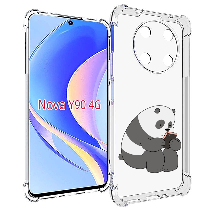 

Чехол MyPads панда-в-телефоне для Huawei Nova Y90 (CTR-LX1) / Enjoy 50 Pro, Tocco