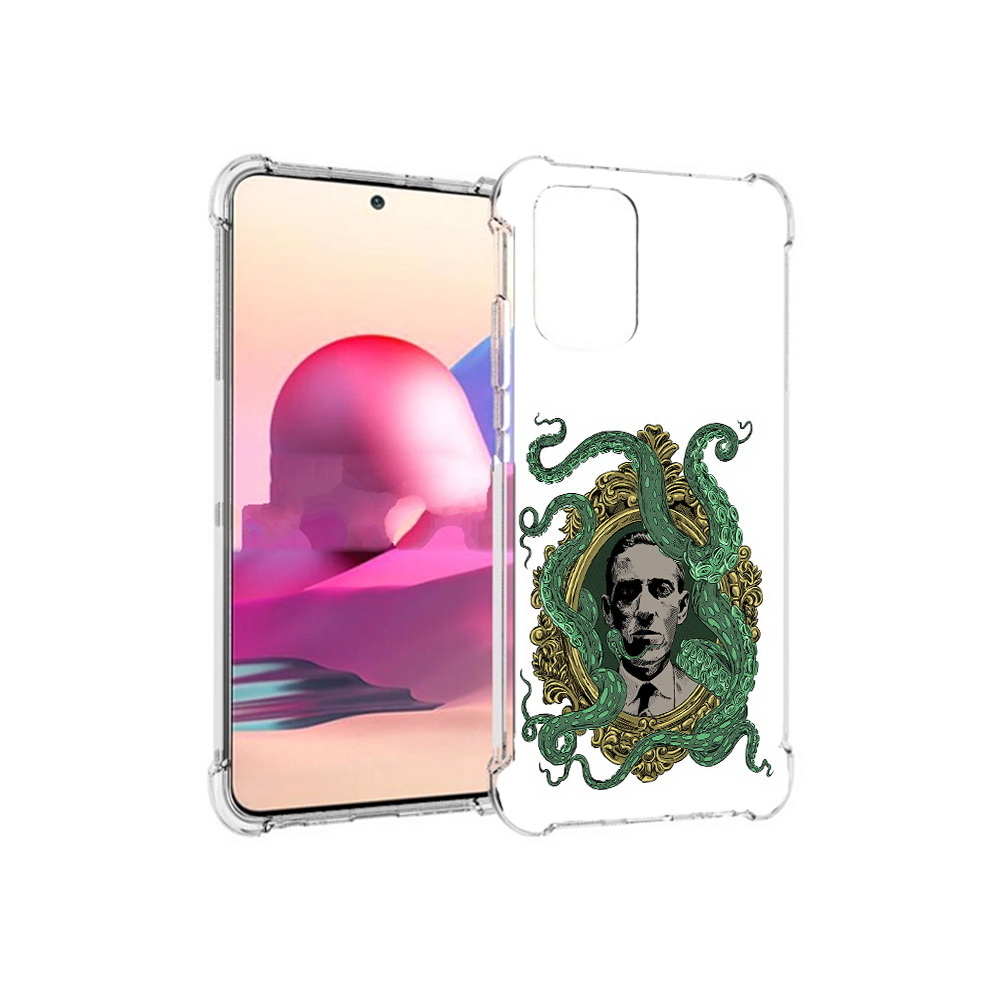 

Чехол MyPads Tocco для Xiaomi Redmi Note 10S портрет с кракеном (PT158704.257.552), Прозрачный, Tocco