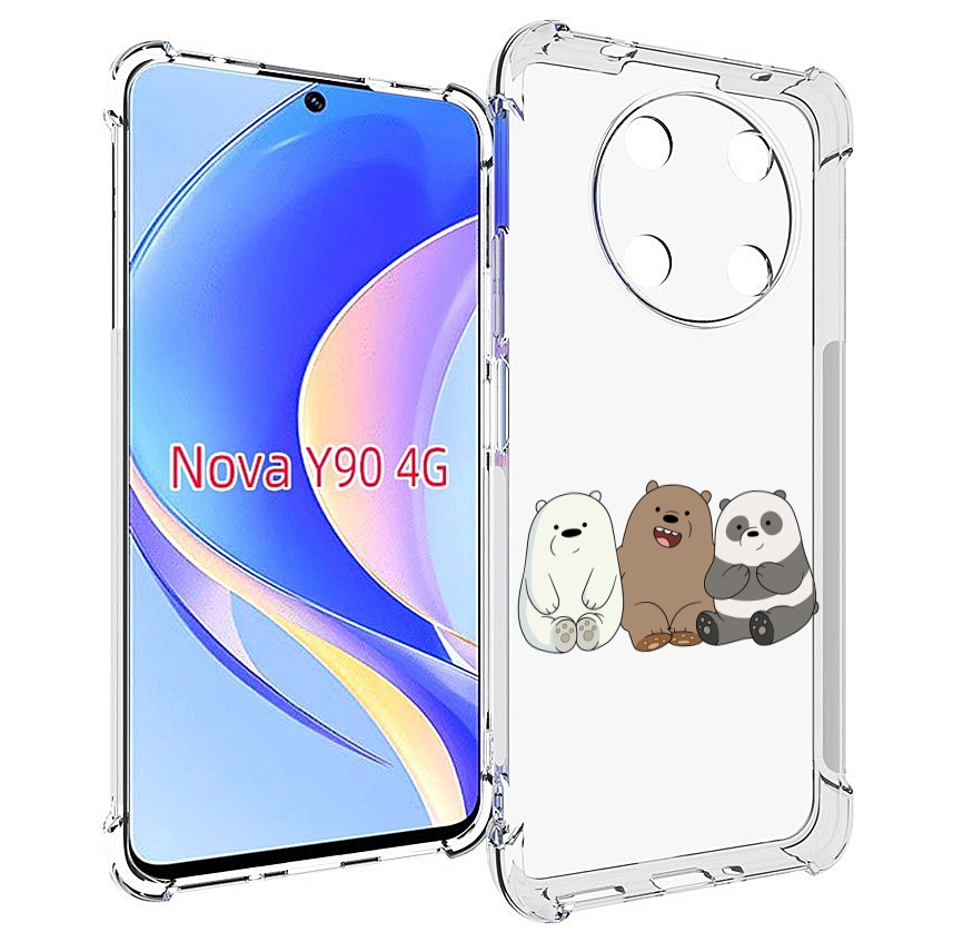 

Чехол MyPads панды детский для Huawei Nova Y90 (CTR-LX1) / Enjoy 50 Pro, Tocco