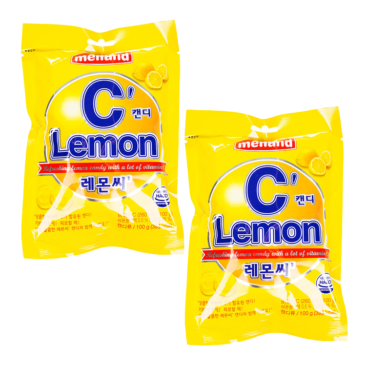 Карамель Melland со вкусом лимона 2 шт. по 100 г