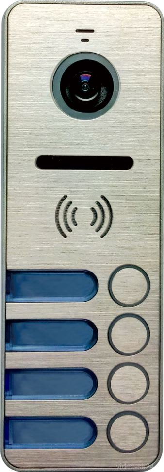 Вызывная видеопанель iPanel 2 (Metal) HD 4 аб.