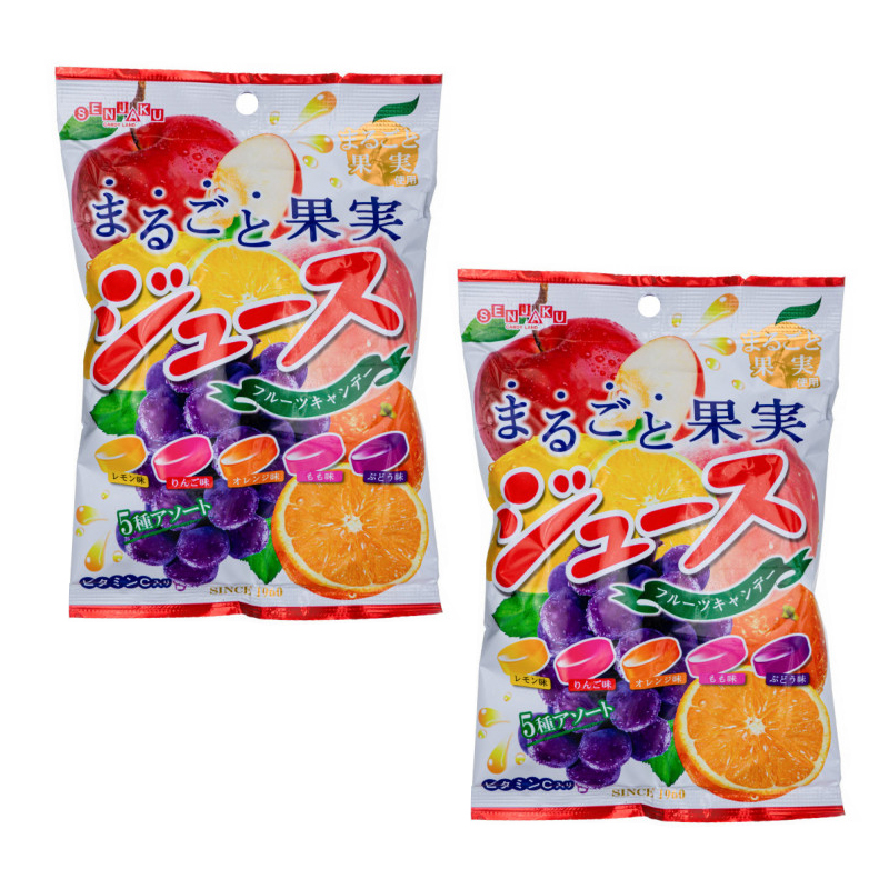 Карамель леденцовая ассорти Senjaku (2 шт. по 104 г)