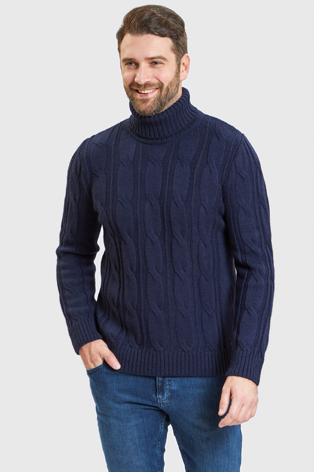 

Свитер мужской Kanzler 2A-618WT-1902-13 голубой 2XL, 2A-618WT-1902-13