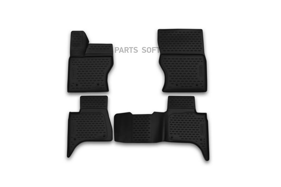 

Коврики 3D в салон LAND ROVER Range Rover, 2013->, 4 шт. (полиуретан)