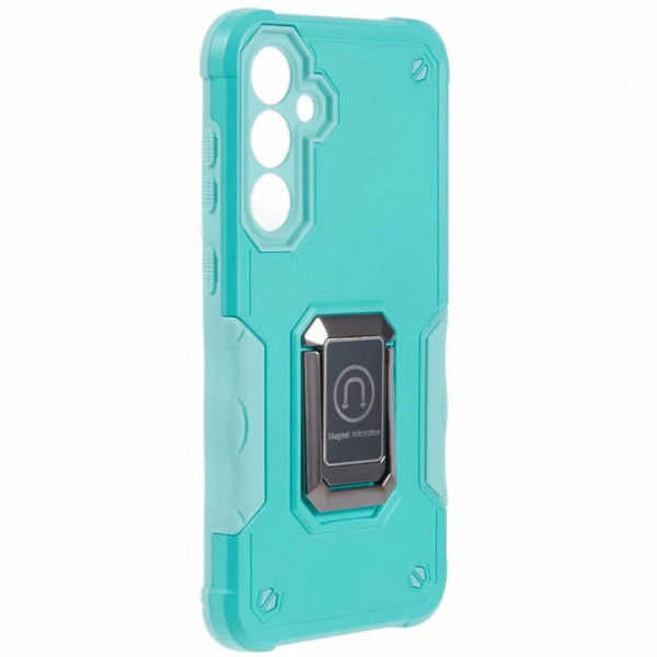

Чехол RosCase Magnet Ring с кольцом для Samsung Galaxy A34, Зеленый