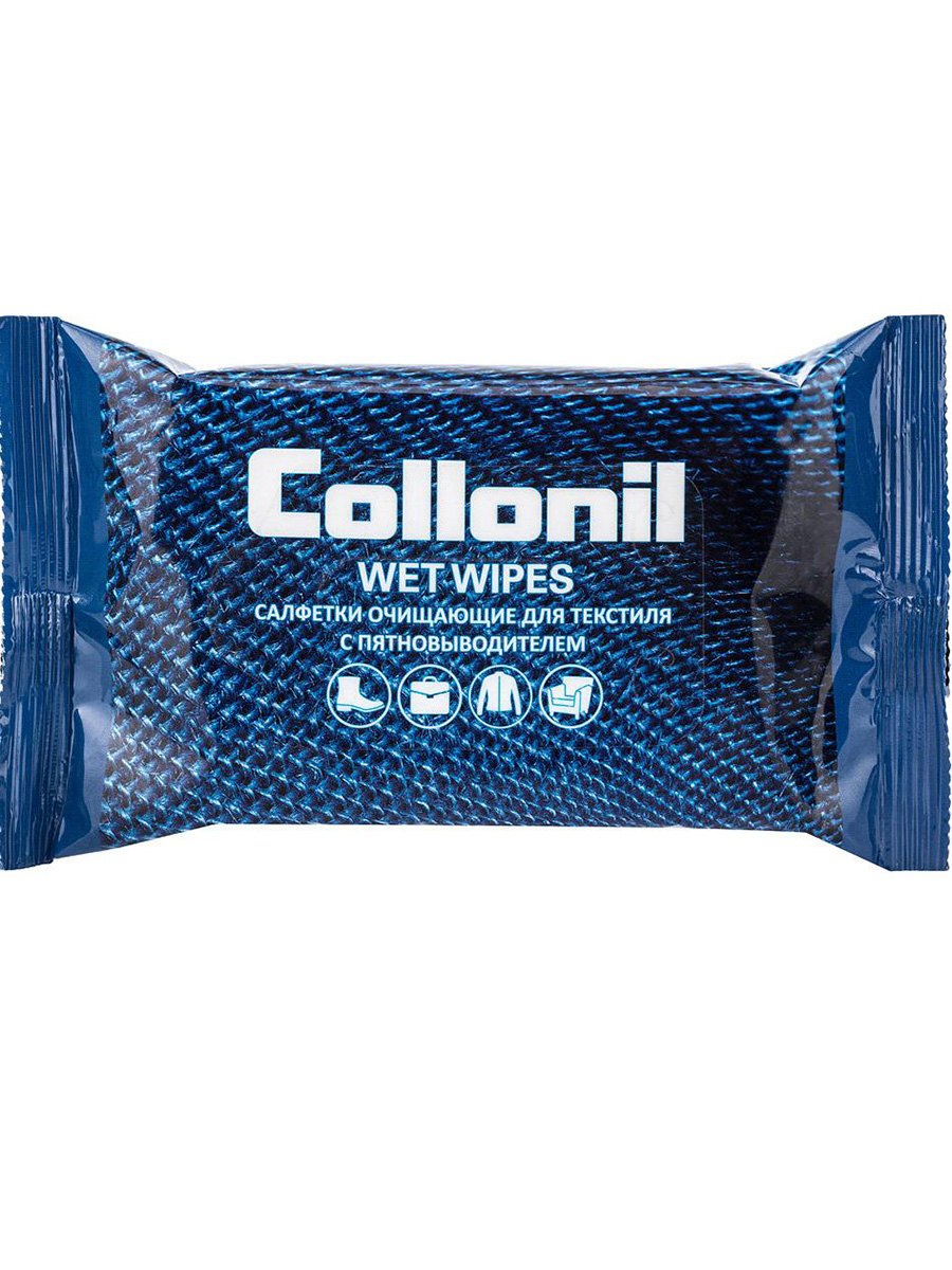 

Влажные салфетки для обуви Collonil для удаления свежих пятен 15 шт, Салфетки влажные для удаления свежих пятен с текстиля и других поверхностей 15 шт.