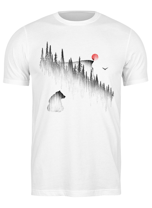 

Футболка мужская Printio Forest friends белая 2XL, Белый, Forest friends
