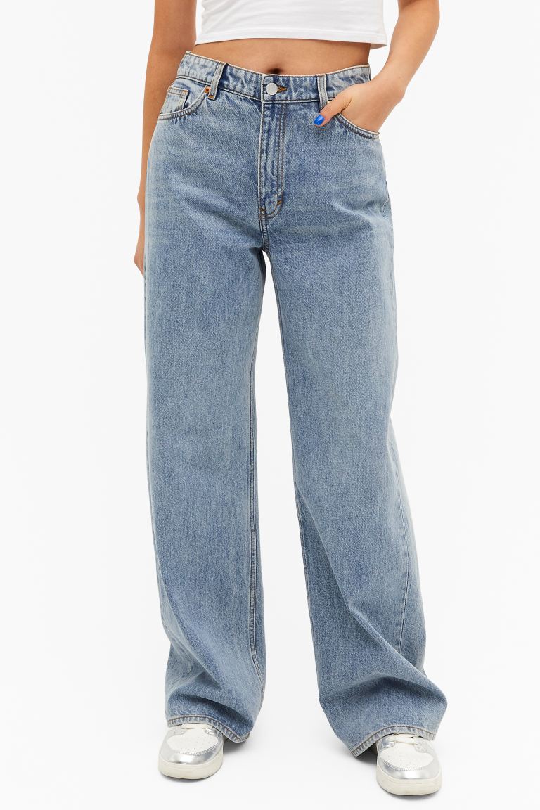

Джинсы женские Monki 1022450001 синие 36 (доставка из-за рубежа), 1022450001